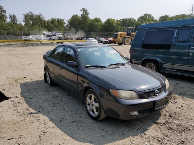 JM1BJ226410453137 - 2001 MAZDA PROTEGE LX BLACK photo 1