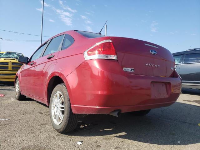 1FAHP3FN7AW199314 - 2010 FORD FOCUS RED photo 3