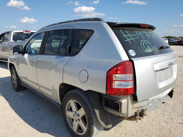 1J4NT4FB8AD585279 - 2010 JEEP COMPASS SP SILVER photo 3