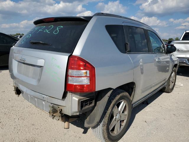 1J4NT4FB8AD585279 - 2010 JEEP COMPASS SP SILVER photo 4