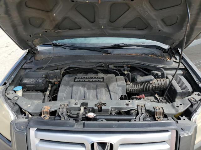 2HKYF18727H517497 - 2007 HONDA PILOT EXL GRAY photo 7