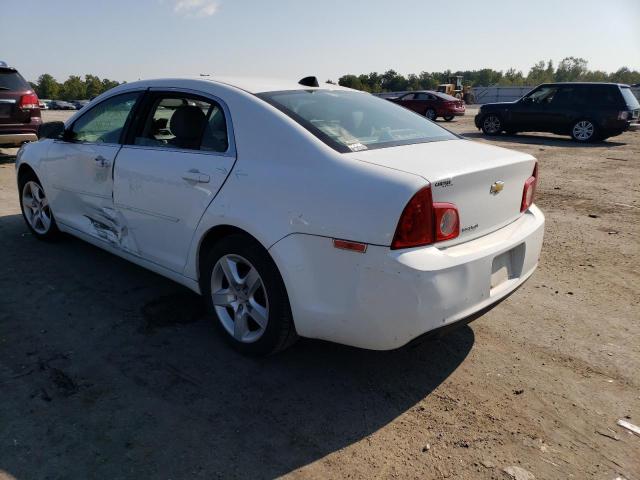 1G1ZB5E05CF219425 - 2012 CHEVROLET MALIBU LS WHITE photo 3