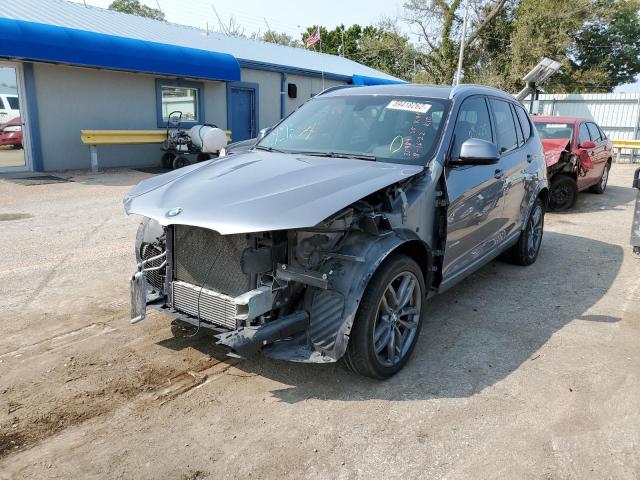 5UXWX7C53G0R18498 - 2016 BMW X3 XDRIVE3 GRAY photo 2