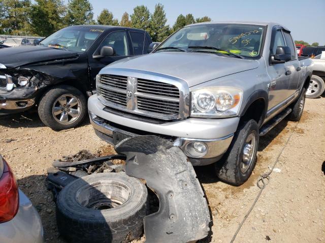 3D7KS28A28G113571 - 2008 DODGE RAM 2500 S SILVER photo 2