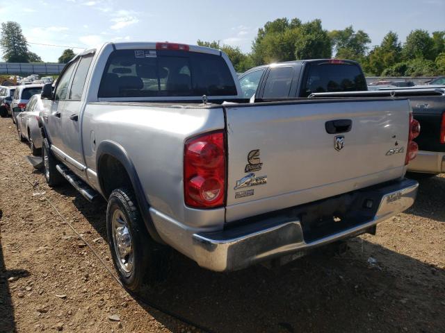 3D7KS28A28G113571 - 2008 DODGE RAM 2500 S SILVER photo 3