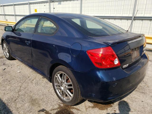 JTKDE177550033104 - 2005 SCION TC BLUE photo 3