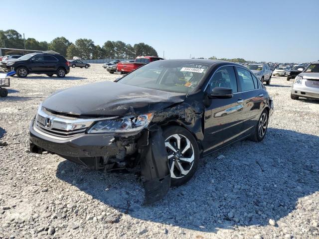 1HGCR2F91GA032191 - 2016 HONDA ACCORD EXL BLACK photo 2