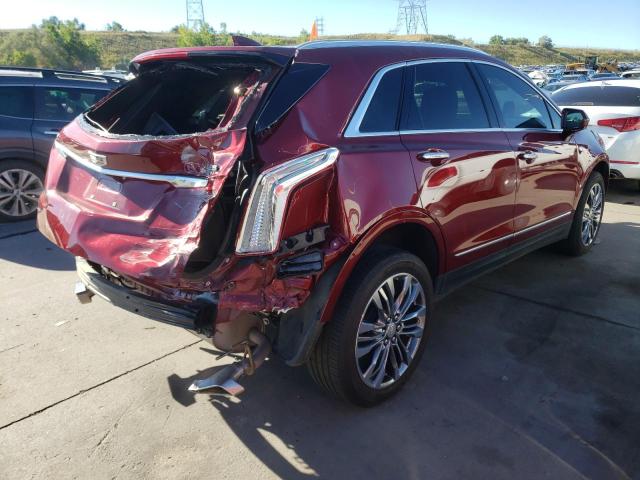 1GYKNFRS6JZ124105 - 2018 CADILLAC XT5 PREMIU BURGUNDY photo 4