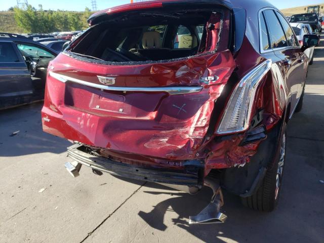 1GYKNFRS6JZ124105 - 2018 CADILLAC XT5 PREMIU BURGUNDY photo 9