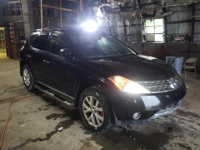 JN8AZ08W07W644015 - 2007 NISSAN MURANO BLACK photo 1