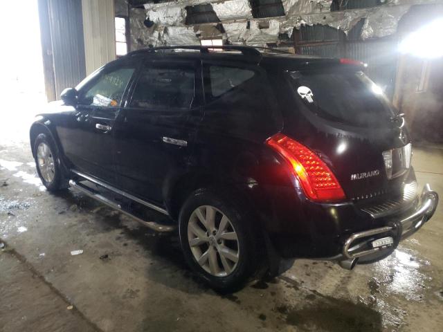 JN8AZ08W07W644015 - 2007 NISSAN MURANO BLACK photo 3