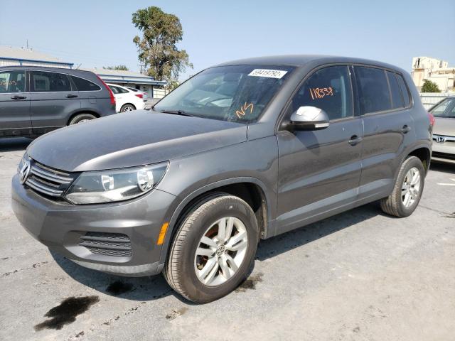 WVGAV7AX3CW000310 - 2012 VOLKSWAGEN TIGUAN S SILVER photo 2