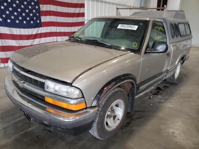 1GCCS1449W8175190 - 1998 CHEVROLET S TRUCK S1 TAN photo 2