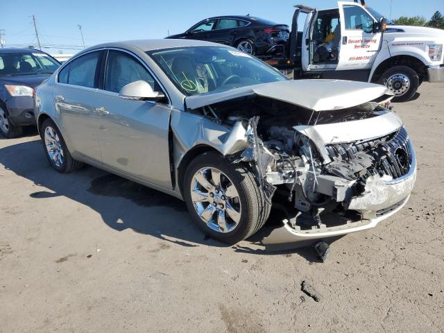 2G4GK5EX1F9274054 - 2015 BUICK REGAL TAN photo 1