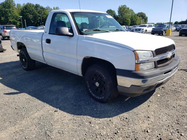 1GCEK14X75Z213141 - 2005 CHEVROLET SILVERADO WHITE photo 1