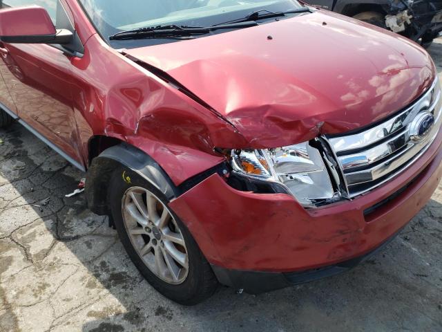 2FMDK39CX7BA99814 - 2007 FORD EDGE SEL P MAROON photo 9