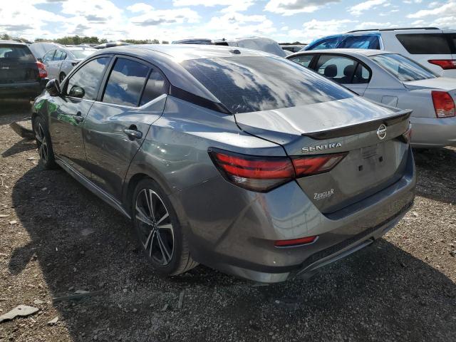 3N1AB8DV3LY299113 - 2020 NISSAN SENTRA SR GRAY photo 3