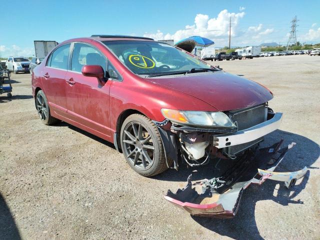 2HGFA16928H502908 - 2008 HONDA CIVIC EXL Bordo foto 1