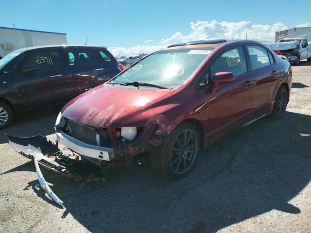 2HGFA16928H502908 - 2008 HONDA CIVIC EXL Bordo foto 2