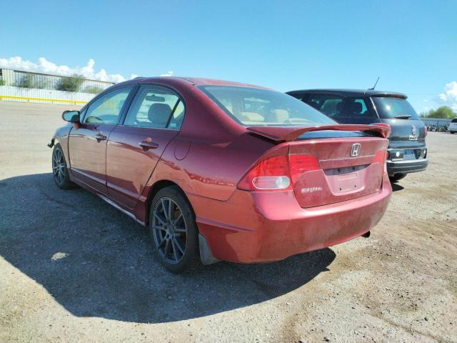 2HGFA16928H502908 - 2008 HONDA CIVIC EXL Bordo foto 3
