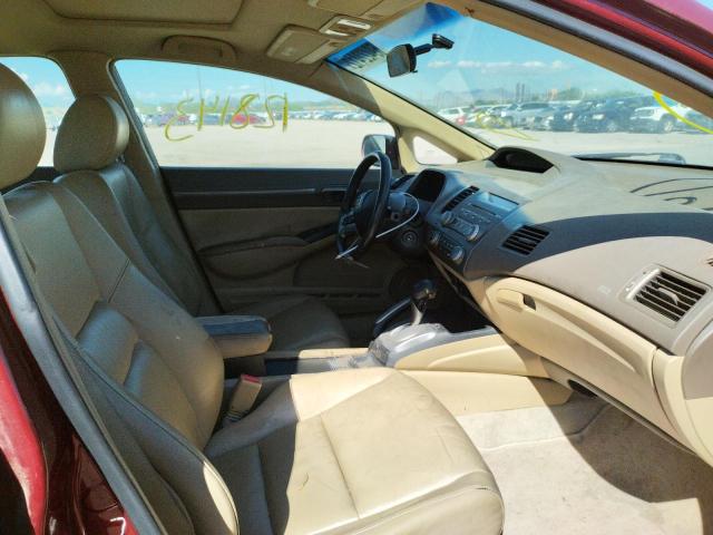 2HGFA16928H502908 - 2008 HONDA CIVIC EXL Bordo foto 5