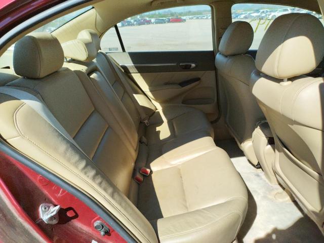 2HGFA16928H502908 - 2008 HONDA CIVIC EXL Bordo foto 6