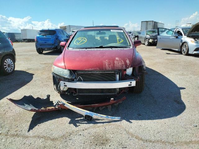 2HGFA16928H502908 - 2008 HONDA CIVIC EXL Bordo foto 9