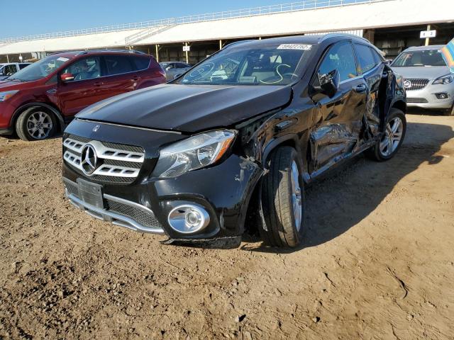 WDCTG4GB7KU001241 - 2019 MERCEDES-BENZ GLA 250 4M BLACK photo 2