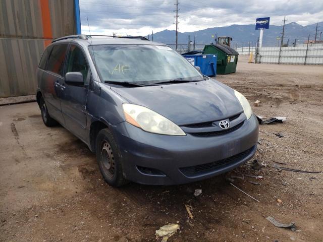 5TDZA23C16S475183 - 2006 TOYOTA SIENNA VAN CHARCOAL photo 1