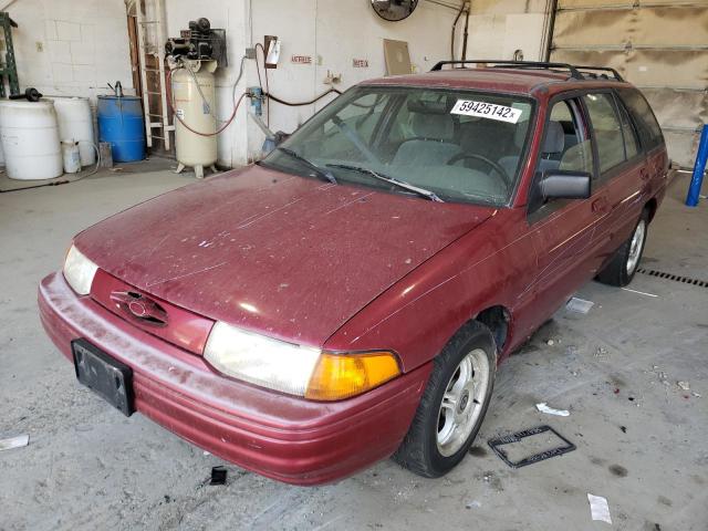 3FASP15J4SR154621 - 1995 FORD ESCORT LX BURGUNDY photo 2