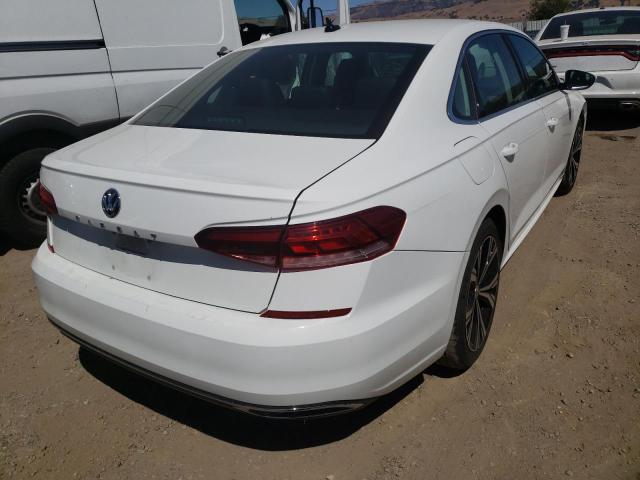 1VWSA7A31MC001201 - 2021 VOLKSWAGEN PASSAT SE WHITE photo 4