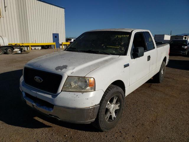 1FTPX12504NC54499 - 2004 FORD F150 WHITE photo 2