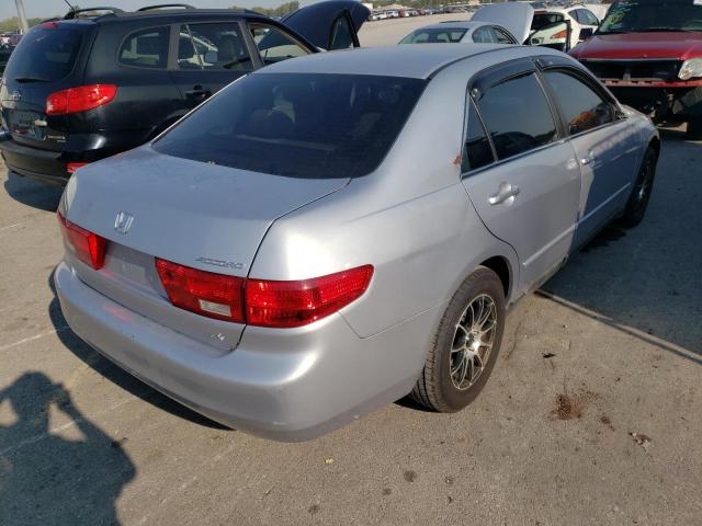 1HGCM56485A018080 - 2005 HONDA ACCORD LX SILVER photo 4