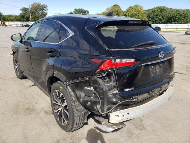 JTJBARBZ5G2054444 - 2016 LEXUS NX 200T BA BLACK photo 3