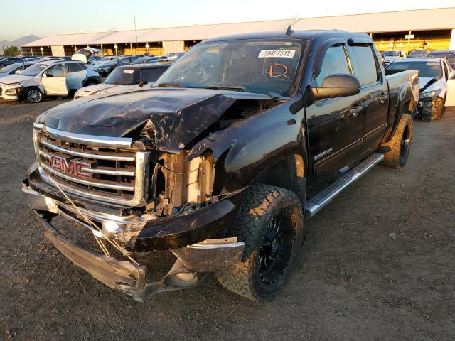 3GTP1VE07CG143884 - 2012 GMC SIERRA C15 BLACK photo 2