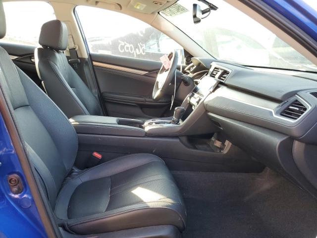 19XFC1F70JE001993 - 2018 HONDA CIVIC EXL Niebieski zdjęcie 5