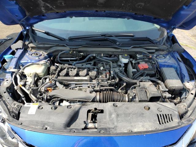 19XFC1F70JE001993 - 2018 HONDA CIVIC EXL Niebieski zdjęcie 7