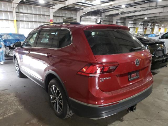 3VV2B7AX8LM007448 - 2020 VOLKSWAGEN TIGUAN SE RED photo 3