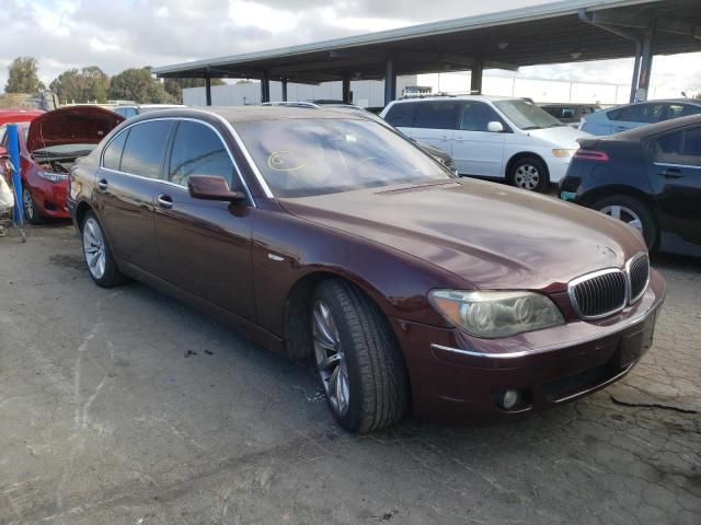 WBAHN83587DT73376 - 2007 BMW 750 BROWN photo 1