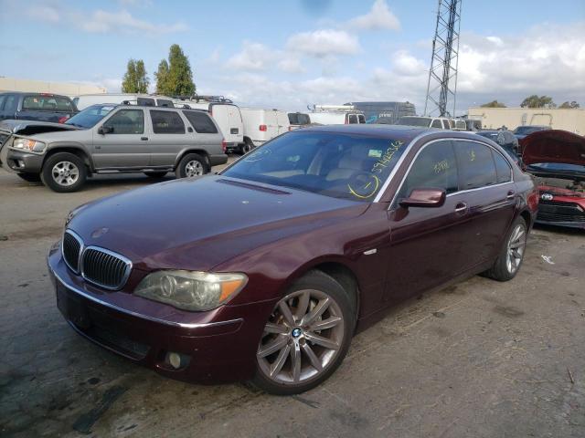 WBAHN83587DT73376 - 2007 BMW 750 BROWN photo 2