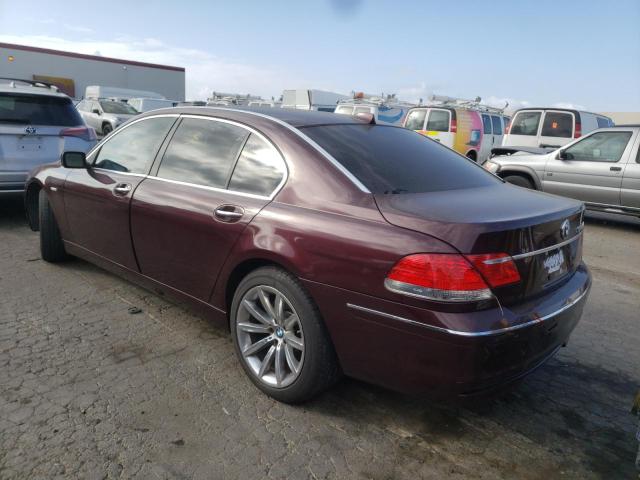 WBAHN83587DT73376 - 2007 BMW 750 BROWN photo 3