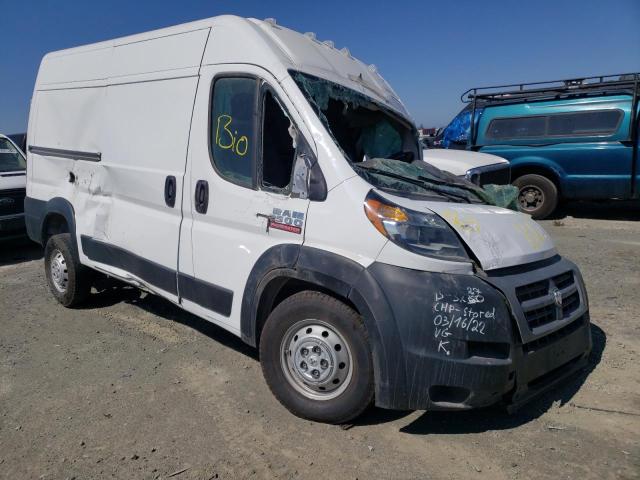 3C6TRVCG2JE120231 - 2018 RAM PROMASTER WHITE photo 1