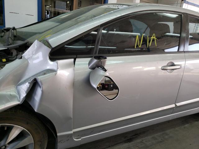 2HGFA1F90AH516912 - 2010 HONDA CIVIC EXL 银色 照片 10