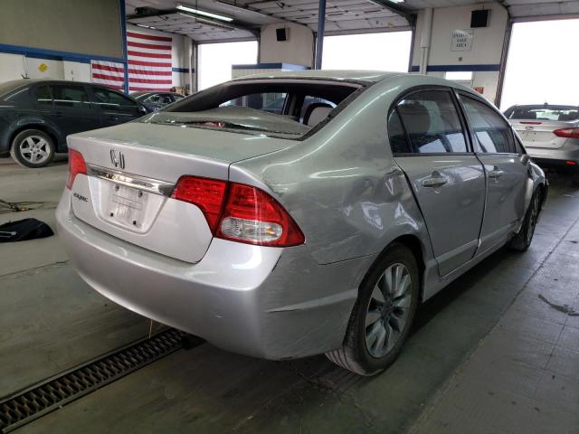2HGFA1F90AH516912 - 2010 HONDA CIVIC EXL 银色 照片 4