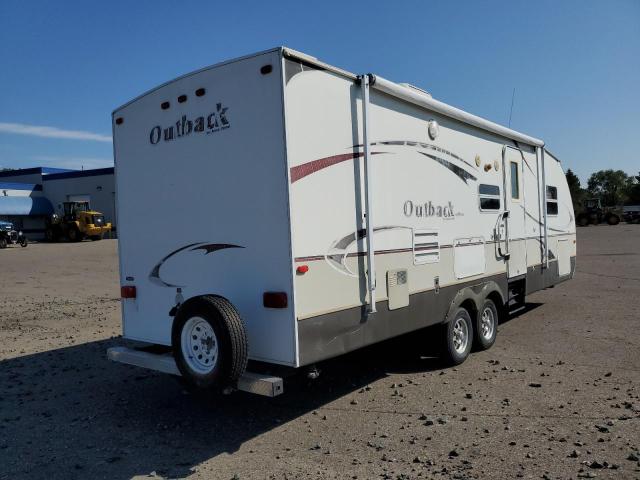 4YDT26R228S631540 - 2008 KEYSTONE OUTBACK WHITE photo 4