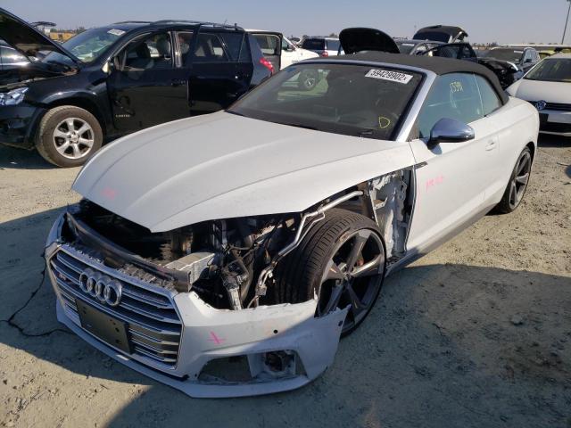 WAU24GF54KN002409 - 2019 AUDI S5 PRESTIG WHITE photo 2