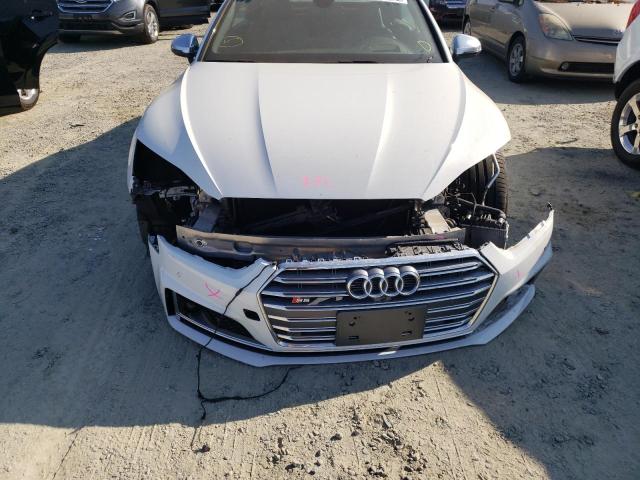 WAU24GF54KN002409 - 2019 AUDI S5 PRESTIG WHITE photo 9