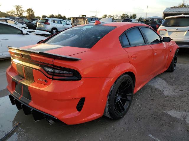 2C3CDXL96GH172743 - 2016 DODGE CHARGER SR RED photo 4