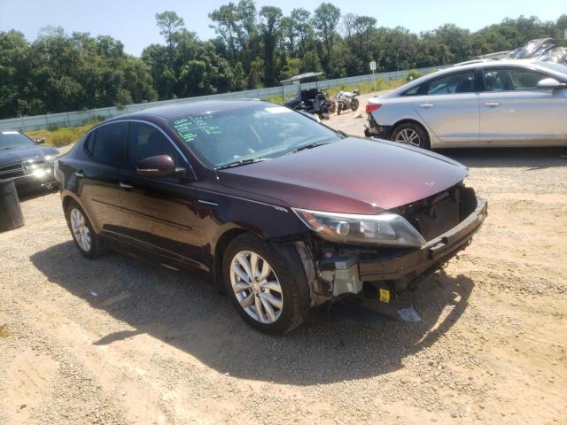 5XXGN4A72EG340629 - 2014 KIA OPTIMA EX BURGUNDY photo 1