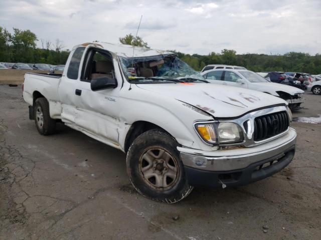 5TEVL52N44Z424189 - 2004 TOYOTA TACOMA XTR WHITE photo 1